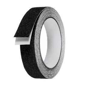 uxcell Non Skid Tape 4 in x 16.5 ft Waterproof Frosted Non Slip Grid Tape Self-Adhesive Backing for Stairs Treads, Hardwood Floor, Indoor and Outdoor Steps, Blue