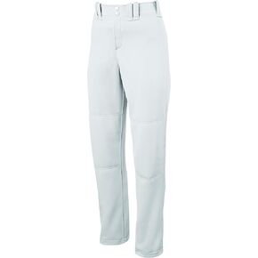 Mizuno Adult Women's Full Length Fastpitch Softball Pants With Hemmed Open Bottom, White, X-Small