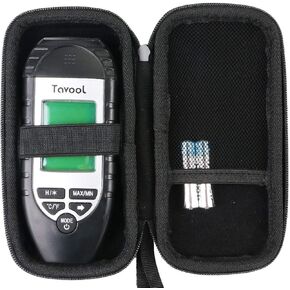 Hard Carrying Case Replacement for Tavool Wood Moisture Meter Wall-Digital Moisture Detector Moisture Tester by Aenllosi