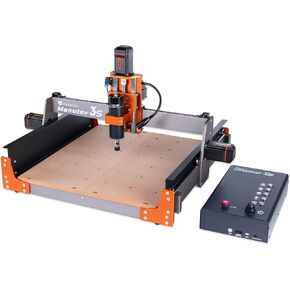 FoxAlien Masuter 3S CNC Router Machine with NEMA 23 Closed-Loop Stepper Motor, 400W Spindle 3 Axis Engraving Milling Machine for Wood Acrylic Aluminum Carving Cutting
