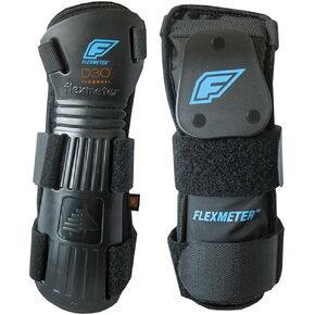 Demon United Flexmeter Double Sided Wrist Guards -Integrated with D3O Impact Technology-Sold as Pair (Small)