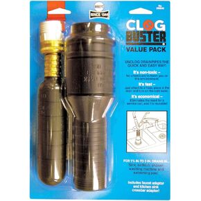 CLOGBUSTER 1.5"- 3" VLPK by HARVEY'S MfrPartNo 090640