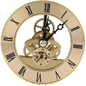 Metal 86mm Built-in Clock Insert Quartz Clock Head DIY Desk Craft Clock Accessories