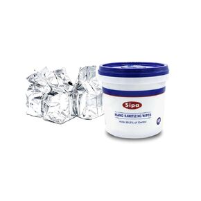 SIPA Hand Sanitizing Wipes 500 WIPES/BUCKET will Refills (1 BUCKET 3 REFILLS)