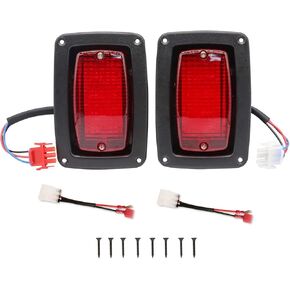 Club Car DS LED Rear Taillights, Golf Cart LED Tail Light Kit Suitable for Club Car DS 1982-Up, Replacement Part OEM#: 1017035, Set of 2