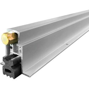 Heavy Duty/Concealed/Automatic Door Bottom with Sponge Neoprene Rubber Extrusion (7063CA), SMS #6 x 1/2'' Supplied, (15/16'' W x 1-9/16'' H x 36'' L)