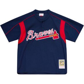 Mitchell & Ness MLB Atlanta Braves Chipper Jones 2003 Authentic Pullover Jersey