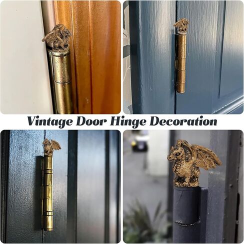 9Pcs Hinge Head Home Decoration Animal Door Hinge Heads Decorative Mini Vintage Animal Door Hinge Heads Decorative Topper Animal Door Hinge Pin Topper Home Decoration Magnet for Animal Lovers in Kuwait