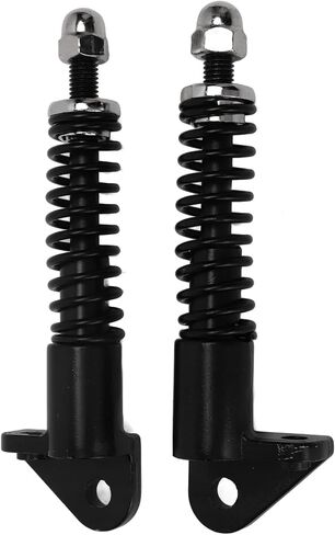 RiToEasysports 1Pair Electric Scooter Front Shock Absorber,Stainless Steel Front Shock Spring Suitable for Retrofit 8 Inch Scooter Electric Car Scooter in Kuwait