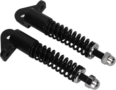 RiToEasysports 1Pair Electric Scooter Front Shock Absorber,Stainless Steel Front Shock Spring Suitable for Retrofit 8 Inch Scooter Electric Car Scooter in Kuwait