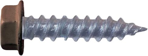 AP Products 012-TR50 BR 8 X 1-1/2 #8 Brown Hex Washer Head Screws, 1-1/2" / Pack of 50 in Saudi Arabia