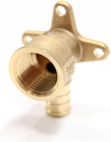 (عبوة من 4) تركيبات EFIELD Pex مقاس 1/2 بوصة × 1/2 بوصة أنثى NPT قطرة الأذن الكوع النحاسية in Kuwait