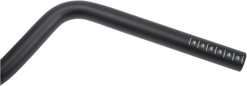 Handlebar, Aluminum Alloy High Strength Bike Riser Handlebar 25.4mm Diameter Black for Cycling(Lift 160mm / 6.3in) in Kuwait