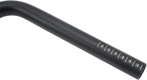 Handlebar, Aluminum Alloy High Strength Bike Riser Handlebar 25.4mm Diameter Black for Cycling(Lift 160mm / 6.3in) in Kuwait