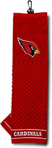 منشفة جولف مطرزة من Team Golf NFL، تصميم متقلب، شعار مطرز in Kuwait