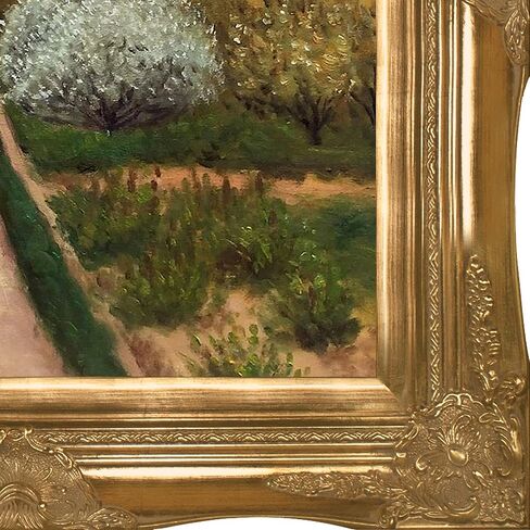 أشجار La Pastiche في بلوم من تصميم كلود مونيه مع لوحة زيتية بإطار ذهبي فيكتوري، مقاس 32 بوصة × 28 بوصة in Kuwait