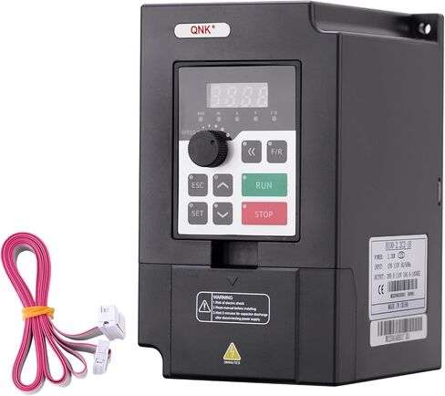 QNK 2.2KW 3HP 110V AC 17.5A VFD محول واحد إلى 3 المرحلة العاكس متغير التردد محرك CNC المغزل سرعة المحرك المراقب المالي in Kuwait