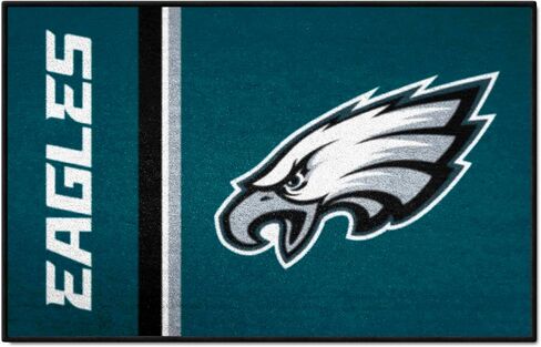 FANMATS 8246 Philadelphia Eagles Starter Mat Accent Rug - 19in. x 30in. | Sports Fan Home Decor Rug and Tailgating Mat Uniform Design in Saudi Arabia