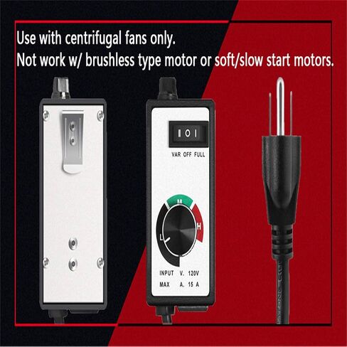 استبدال وحدة التحكم في السرعة المتغيرة لمحرك كهربائي لمروحة التوجيه AC 120V 15A in Kuwait
