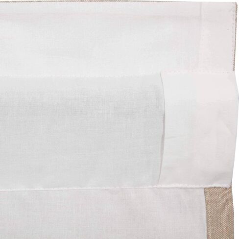 VHC Brands Sawyer Mill Chicken Nature Print Chambray Cotton Farmhouse Kitchen Curtains Rod Pocket Hanging Loops Inverted Pleats 20x60 Valance, Charcoal in Saudi Arabia