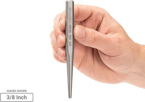 TEKTON Center Punch Set, 5-Piece (1/4-1/2 in.) | PNC95002 | Made in USA in Saudi Arabia