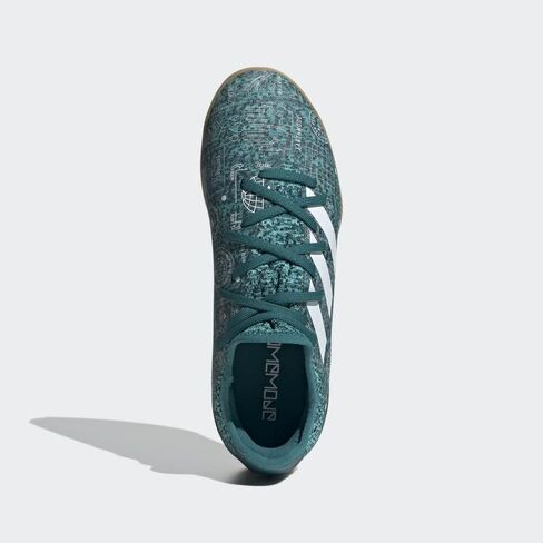 adidas Gamemode Knit Indoor Shoes Kids', Turquoise, Size 11K in Saudi Arabia