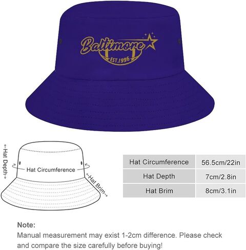 Football City Bucket Hat for Men Women Summer Outdoor Travel Beach Sun Bucket Boonie Hat Fishing Cap Sports Fan Gift in Saudi Arabia