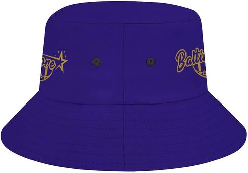 Football City Bucket Hat for Men Women Summer Outdoor Travel Beach Sun Bucket Boonie Hat Fishing Cap Sports Fan Gift in Saudi Arabia