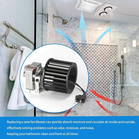 ترقية S97009796 استبدال مجموعة منفاخ محرك مروحة الحمام لسخانات لمبة بروان 162-E G J K L M & 164-E G J K L M، 97009796، S97009758، S97009796B منفاخ مروحة المحرك in Kuwait
