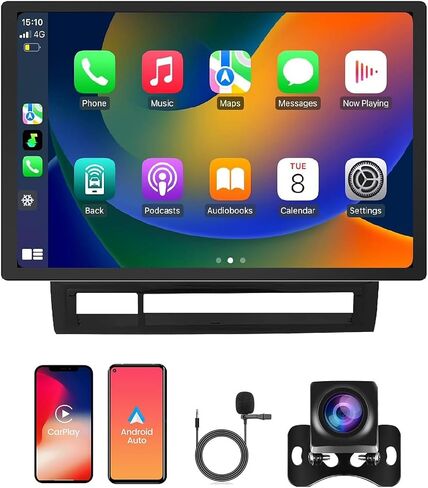 راديو ستيريو للسيارة لسيارة Toyota Tacoma 2007-2013 مع Carplay & Android Auto 13.1 بوصة Android 13.0 راديو GPS للملاحة مرآة Link RDS WiFi مع كاميرا احتياطية AHD in Saudi Arabia