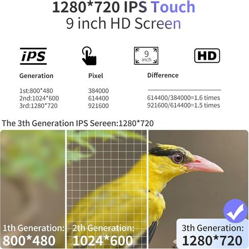 راديو ستيريو للسيارة لسيارة Toyota Tacoma 2007-2013 مع Carplay & Android Auto 13.1 بوصة Android 13.0 راديو GPS للملاحة مرآة Link RDS WiFi مع كاميرا احتياطية AHD in Saudi Arabia