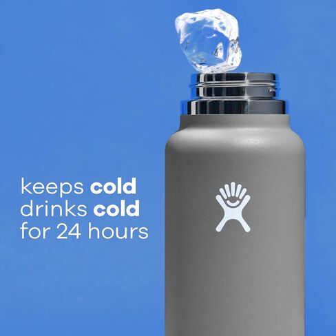 Hydro Flask 24 oz Wide Mouth Straw Lid Laguna in Saudi Arabia
