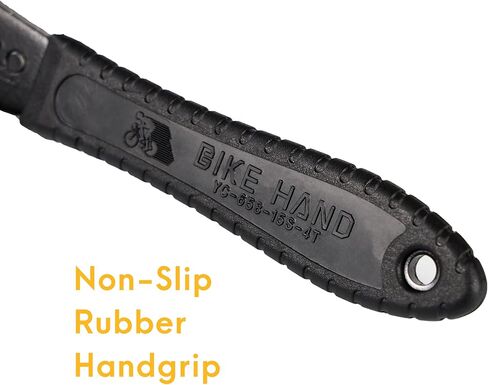 مجموعة أدوات إزالة تثبيت دواسة الدراجة من بايكهاند - مفتاح ربط مخروطي للدواسة 15 مم + سائق دواسة سداسية مفتاح ألين مزدوج الأطراف 6 مم و8 مم in Kuwait