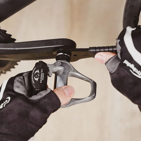 مجموعة أدوات إزالة تثبيت دواسة الدراجة من بايكهاند - مفتاح ربط مخروطي للدواسة 15 مم + سائق دواسة سداسية مفتاح ألين مزدوج الأطراف 6 مم و8 مم in Kuwait