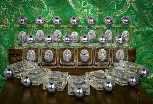زجاجة ماء مقدسة من الزجاج Venerare (قلب يسوع الأقدس) in Saudi Arabia