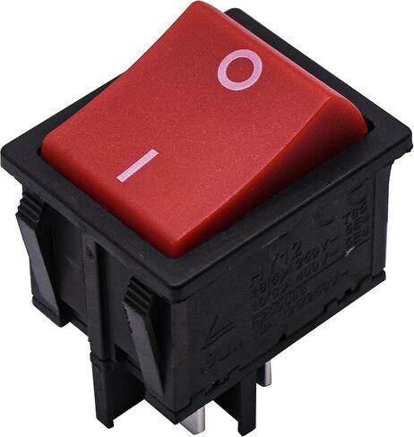 HQRP ON Off Rocker Switch 4-Prong 10A 125V متوافق مع KEDU HY12، UL مدرج in Saudi Arabia