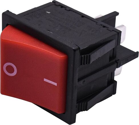 HQRP ON Off Rocker Switch 4-Prong 10A 125V متوافق مع KEDU HY12، UL مدرج in Saudi Arabia
