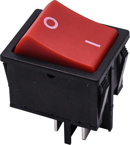 HQRP ON Off Rocker Switch 4-Prong 10A 125V متوافق مع KEDU HY12، UL مدرج in Saudi Arabia