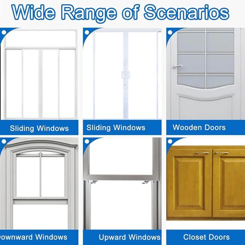 Window Draft Stopper for Window Sill, Weather Stripping Window Seal Strip, Self Adhesive Window Gap Sealing Strip, PU Foam Soundproof Insulation Tape for Doors and Windows (White,23Ft) in Kuwait
