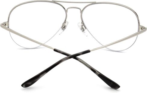 نظارات JIM HALO Aviator Blue Light Blocking نظارات كمبيوتر شبه بدون إطار in Kuwait