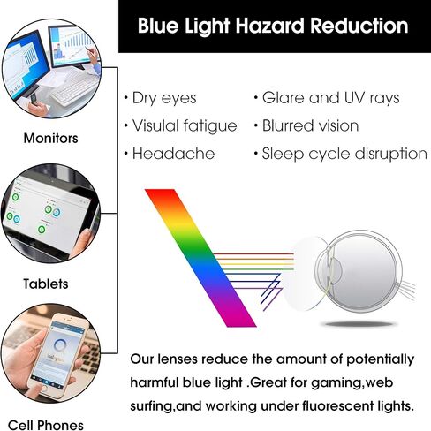 نظارات JIM HALO Aviator Blue Light Blocking نظارات كمبيوتر شبه بدون إطار in Kuwait