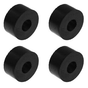 Maxmoral 4pcs Multi Purpose Rubber Spacer 1 Inch OD x 3/8 Inch ID x 1/2 Inch Thickness Rubber Washers for Home and Car Accessories