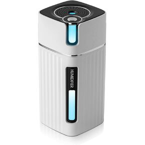 Colorful Cool Aromatherapy Diffusers, USB Personal Desktop Essential Oil Diffuser Cool Mist Humidifier for Car, Office Room, Bedroom,etc. Auto Shut-Off, 2 Mist Modes, Super Quiet.