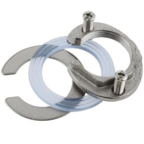 1 Set Faucet Fixing Nut Inside Diameter 1.22 inch/31 mm Hot and Cold Faucet Fixing Tool Lock Nuts to Prevent Kitchen and Bathroom Faucets from Loosening