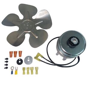 Edgewater Parts 501-148B Condenser Fan Motor with Fan Blade Compatible with Beverage Air Refrigeration Unit 115V 60Hz 9W