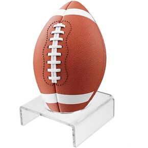 Ball Collection Holder, Ball Stand Holder, Clear Acrylic Display Stand Holder for Football Basketball Volleyball Soccer Ball. (1)