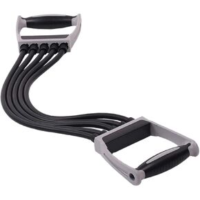 1pc Puller Workout Resistance Band Chest Arm Expander Workout Band Exercise Cords with Handles Chest Expander Fitness Gym Straps for Men Training Rope Latex Tube Sports Pulley Man