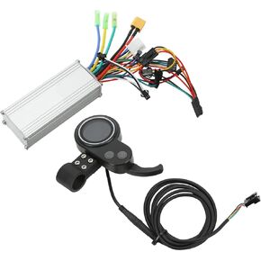RiToEasysports Bike Controller, S866 LCD Display Replacement Brushless Controller Kit for Electric Bikes Scooters 500W 48V 60V