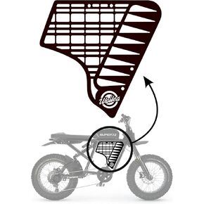 Super73 R, RX Central Panel MOLLE for Super73 Accessories Accessories Holder Electric Bike Super 73 for Bag Super73 Light Super 73 Super73 Battery (Accessories not included)