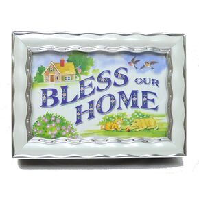 Bless Our Home Decorative Music Box | Plays God Bless America